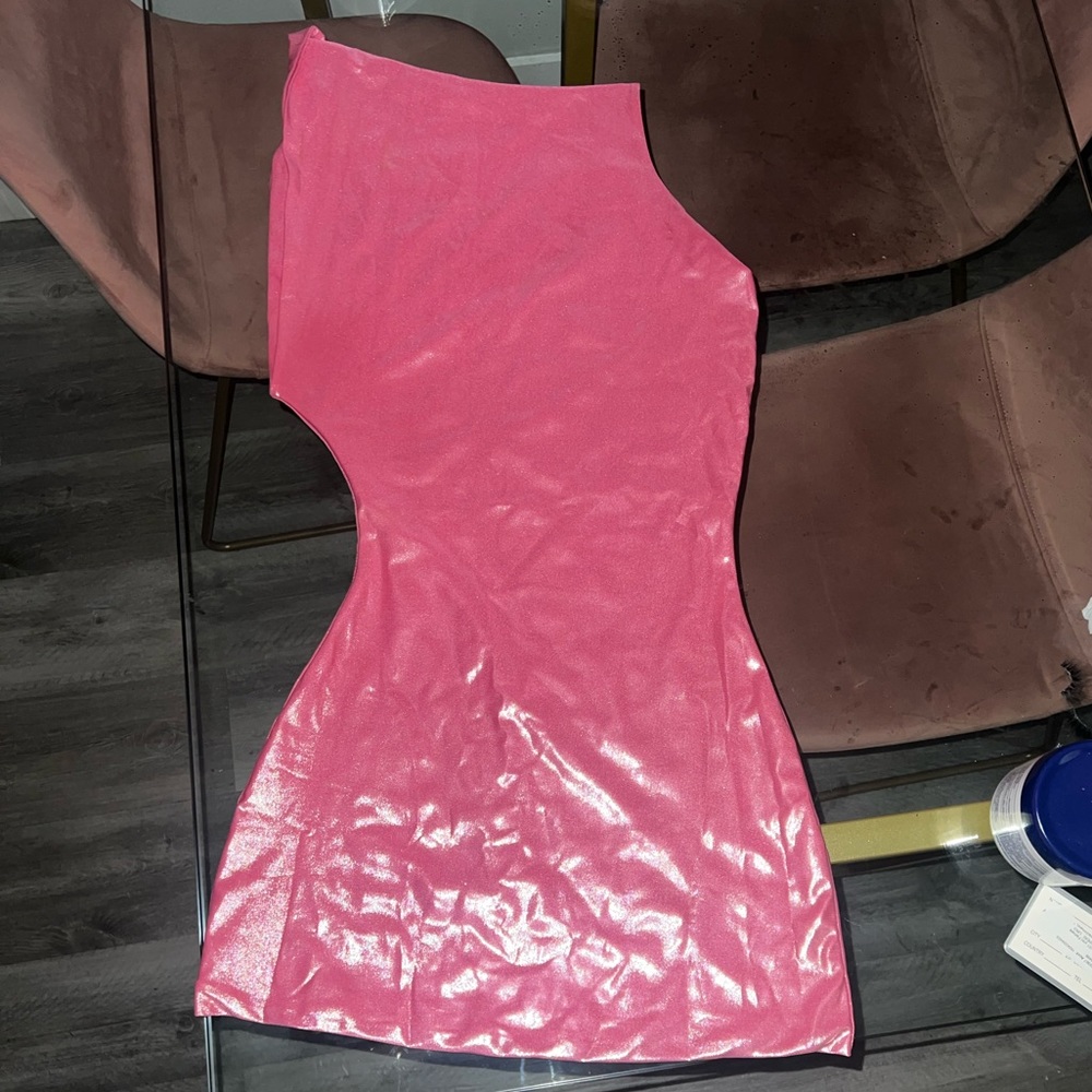 COUCOO GAGNON SHINY DRESS ( PINK - M )